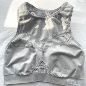 SoulCycle high neck sports bra
